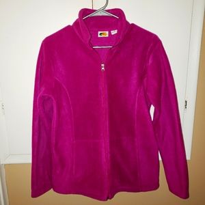 ❤Purple Full Zip Fleece Bass Pro Shops